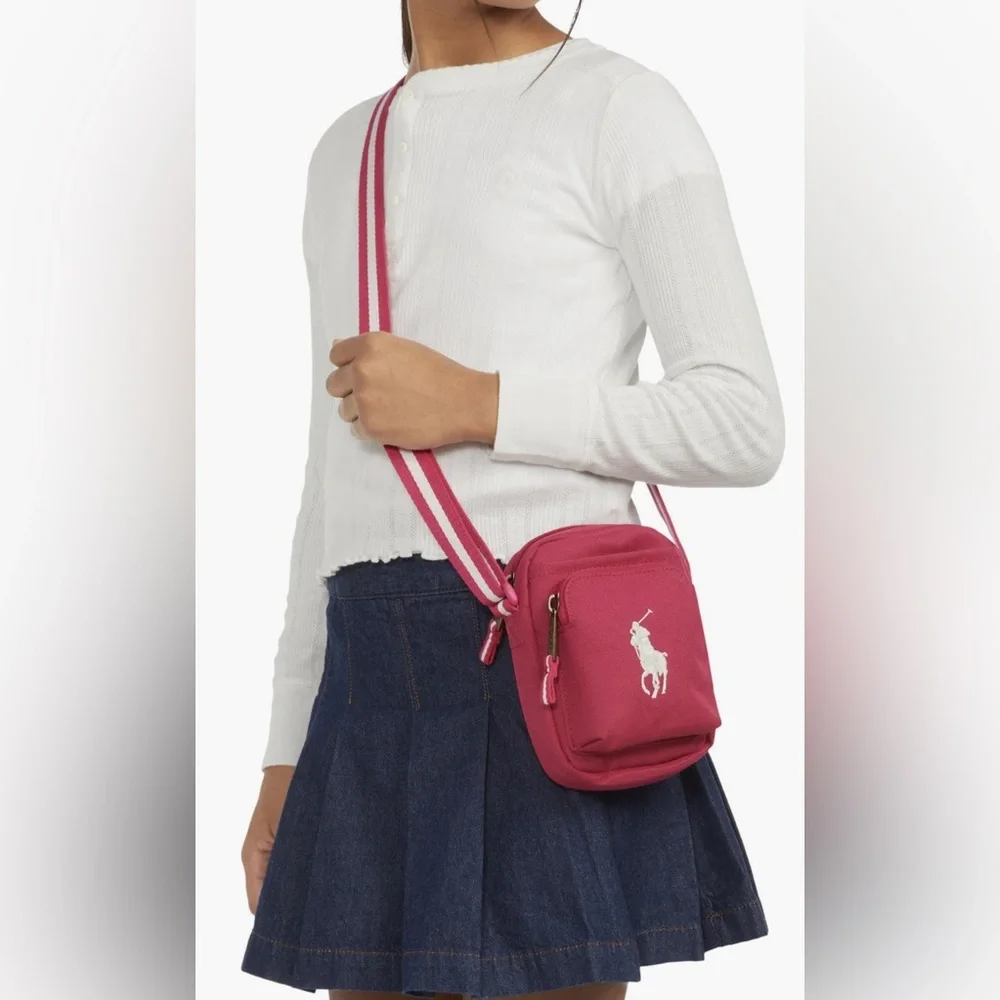 Ralph Lauren Kid’s Pink Crossbody Bag